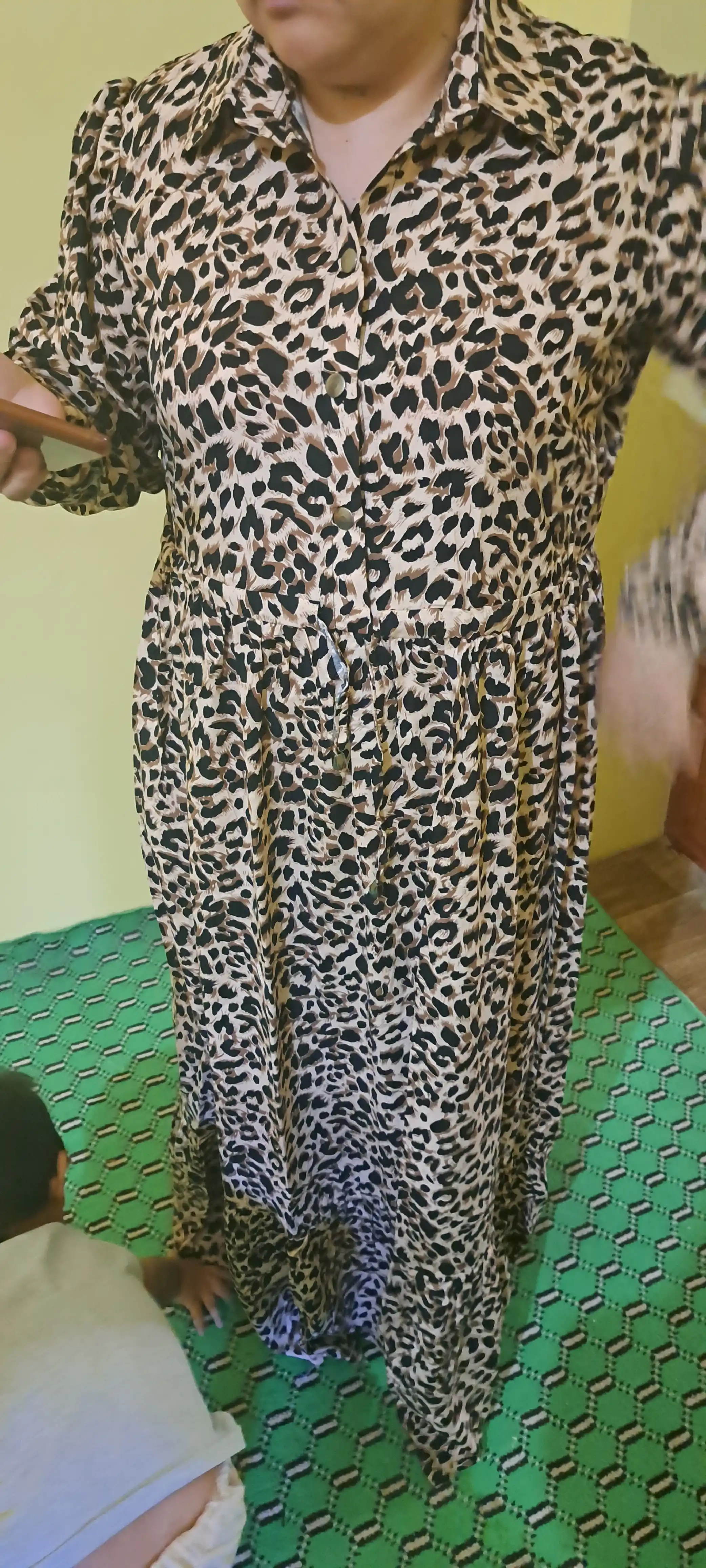 Ko`ylak ayollar uchun ZGY, yozgi, shtapel, leopard printli