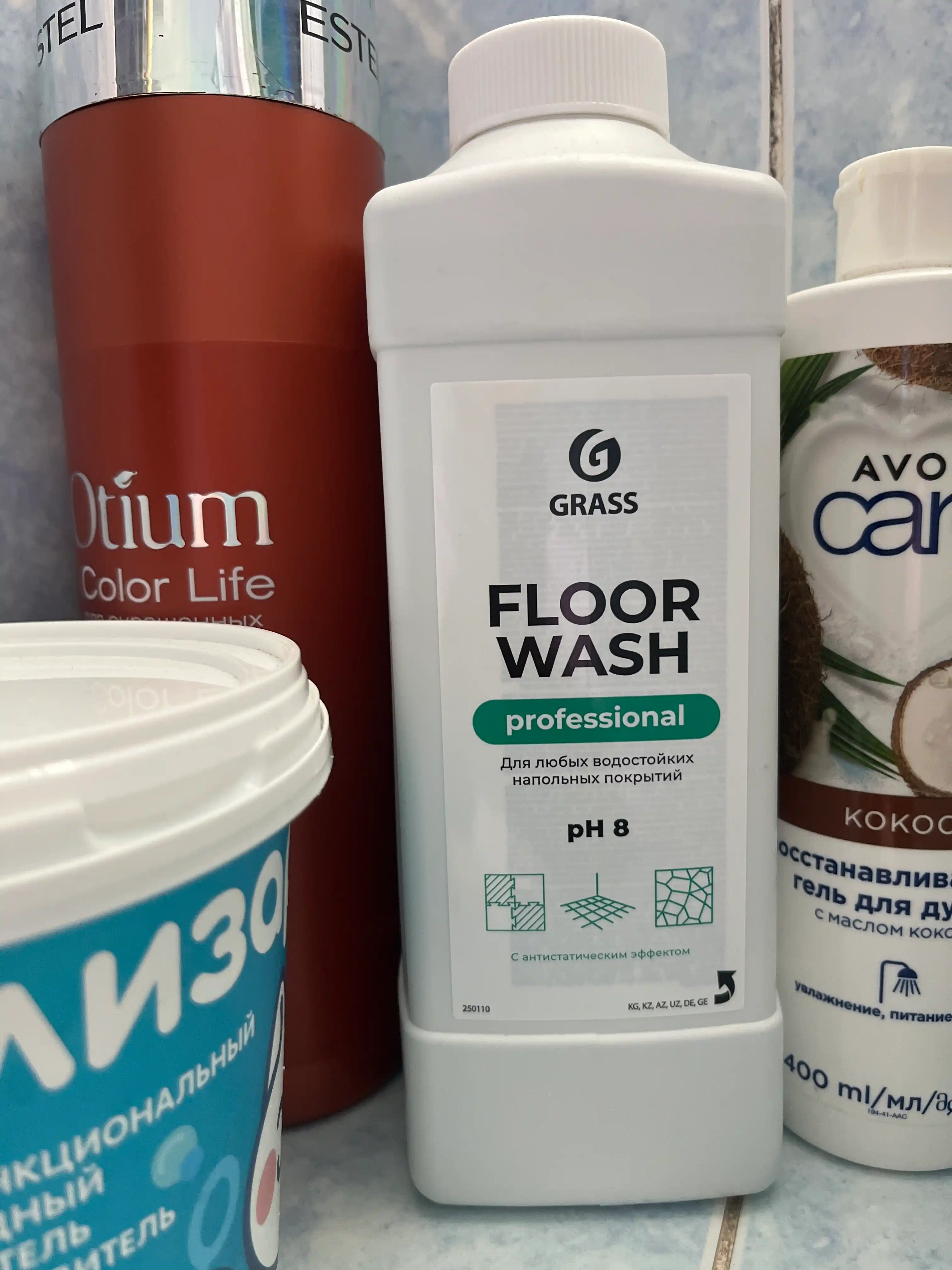 Floor wash 1 л — универсальное моющее средство для пола