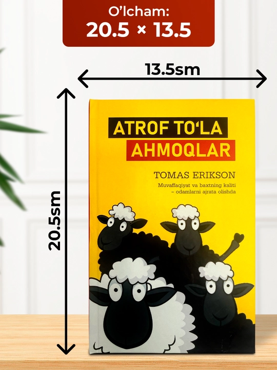 Atrof to‘la ahmoqlar – Tomas Eriksonning insonlar psixologiyasi haqidagi kitobi - 