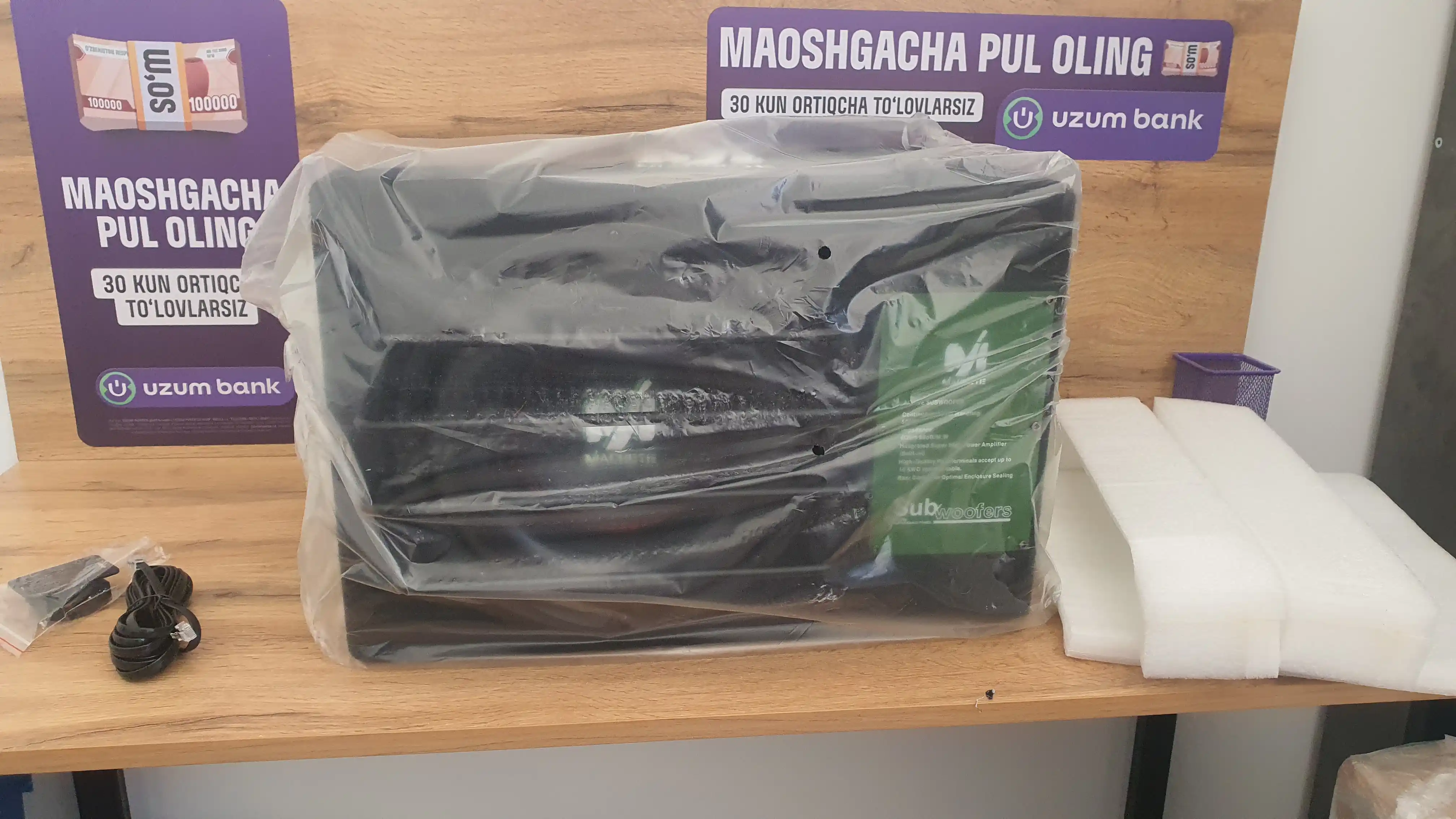 Machete ML-12A, Machete ML-10A  aktiv sabvuferlar 12", 500W RMS, kuchli bas