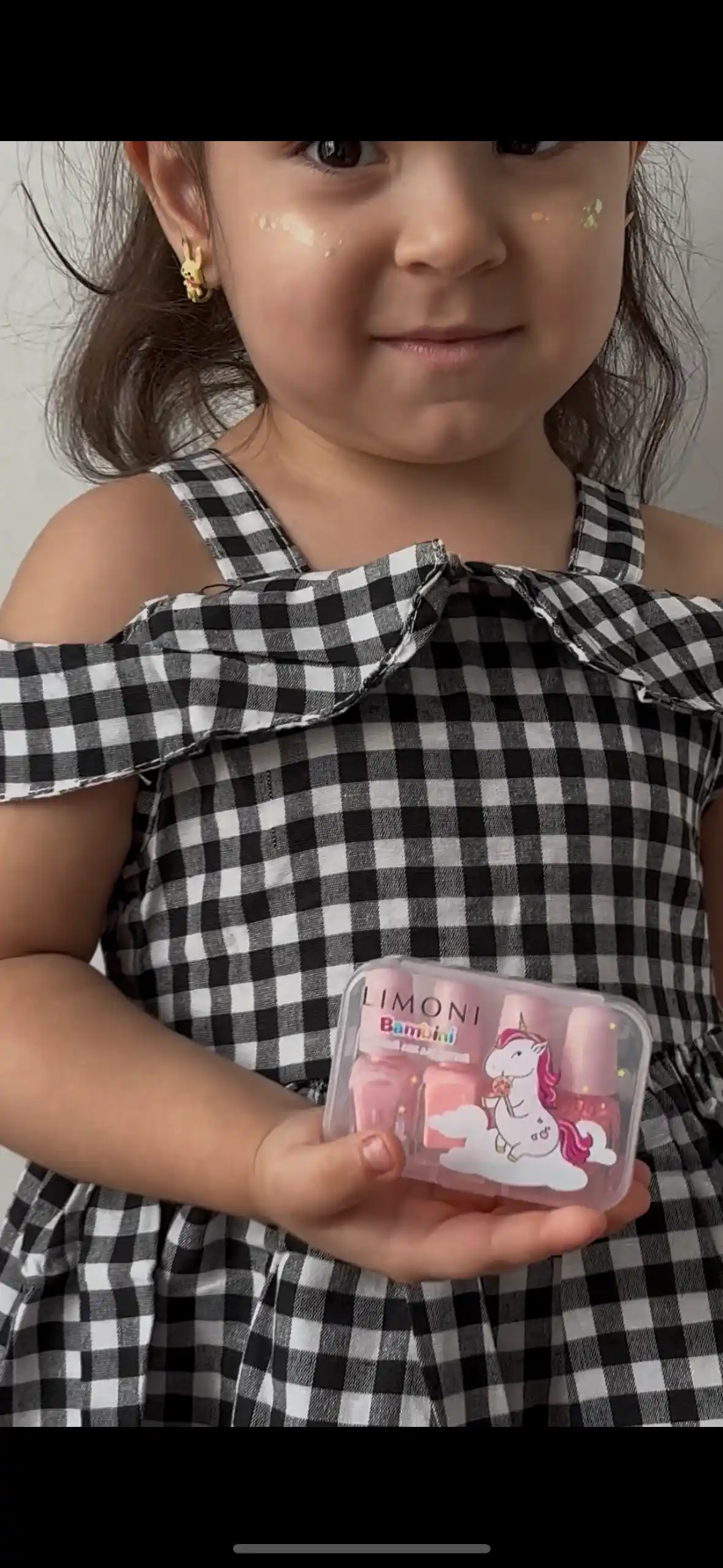 Детские лаки для ногтей LIMONI, подарочный набор Bambini Mini Nail
