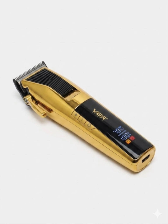 Professional simsiz soch va soqol olish kesish mashinkasi trimmer VGR
