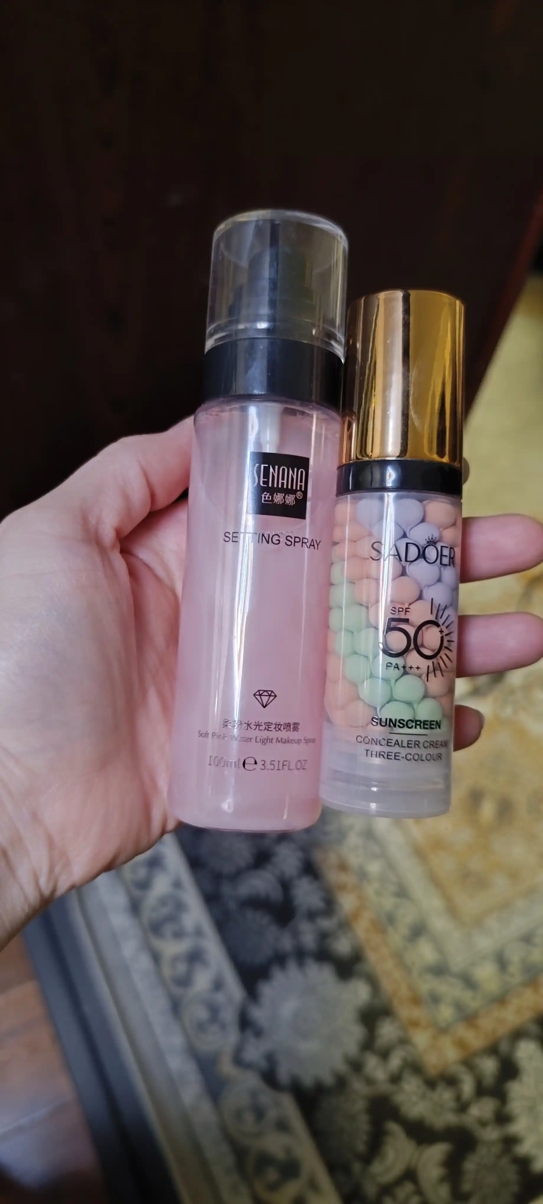 Makiyaj fiksator spreyi, 100 ml
