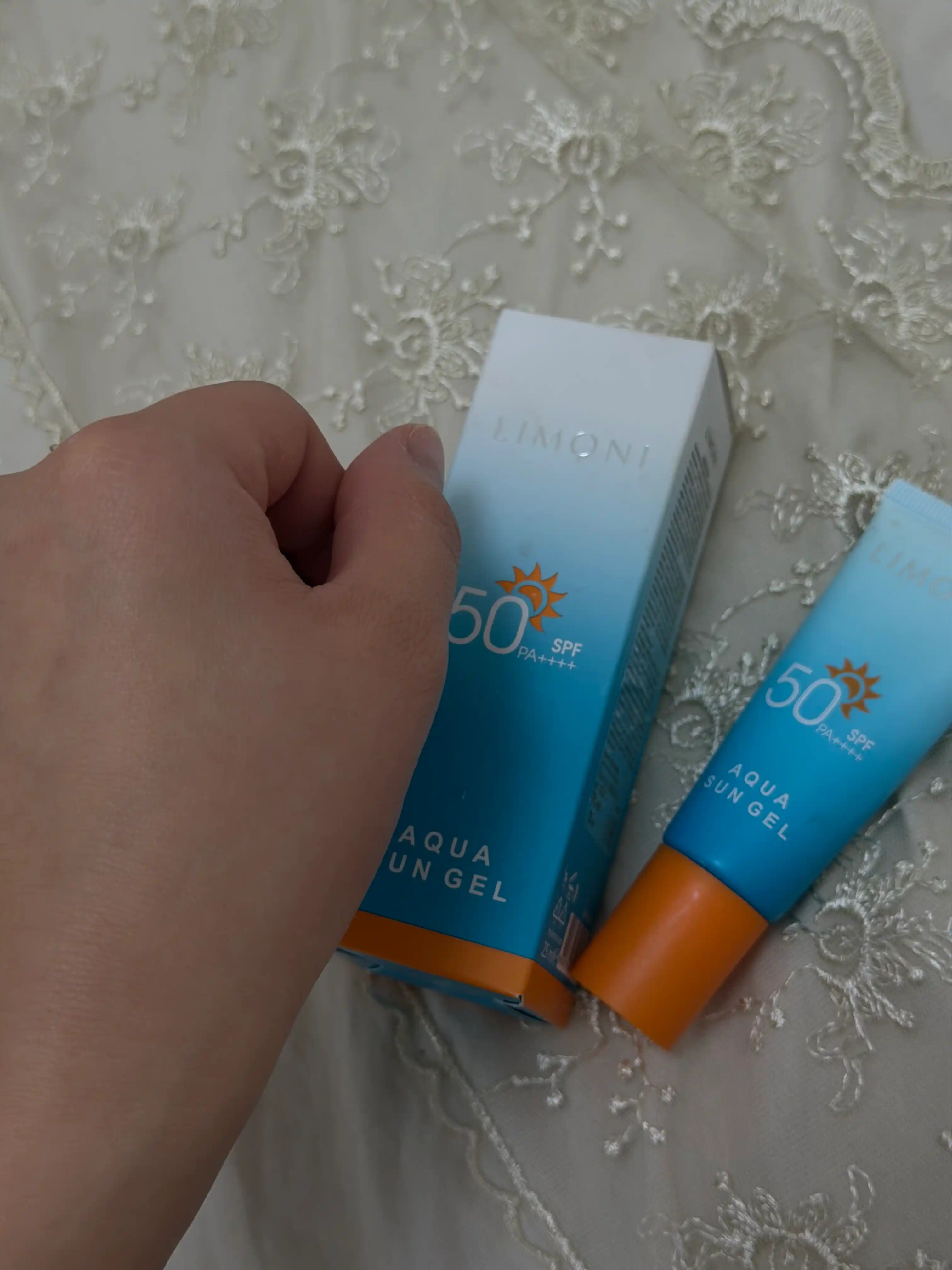 LIMONI quyoshdan himoya qiluvchi kremi SPF 50+ РА++++ Aqua Sun