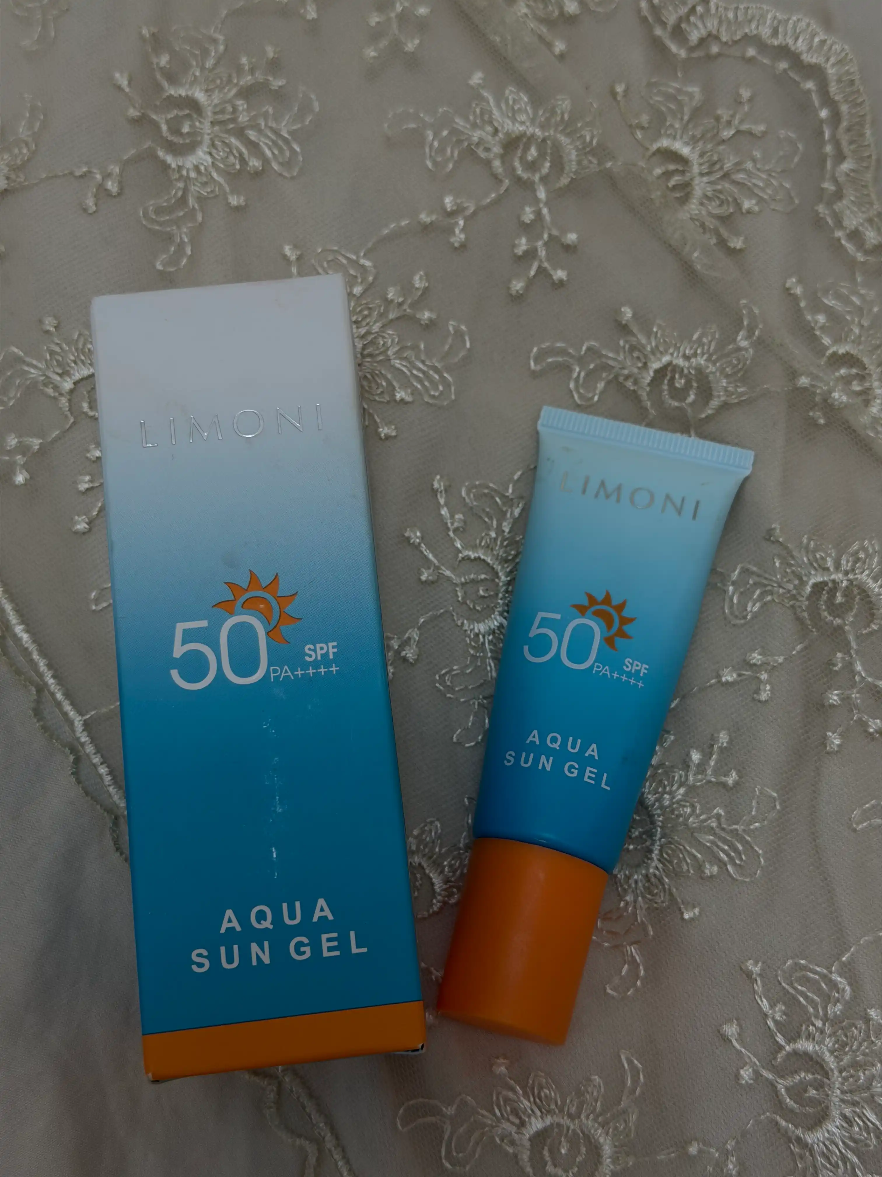 LIMONI quyoshdan himoya qiluvchi kremi SPF 50+ РА++++ Aqua Sun