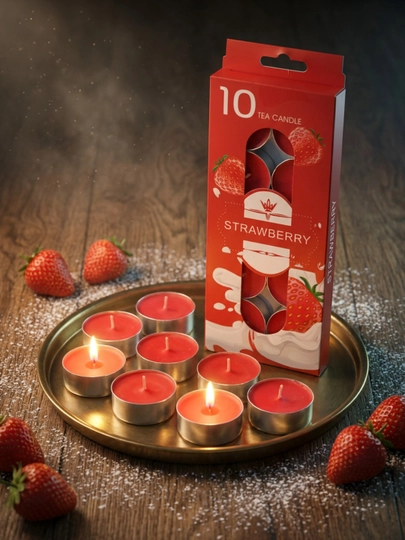 Чайные свечи Tea Candle набор 10, 30 штук - 