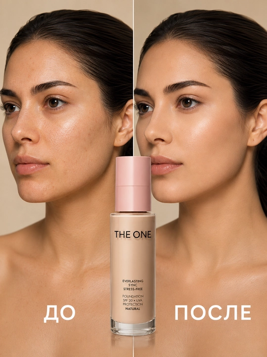Adaptiv anti-stress tonal krem SPF 20 THE ONE