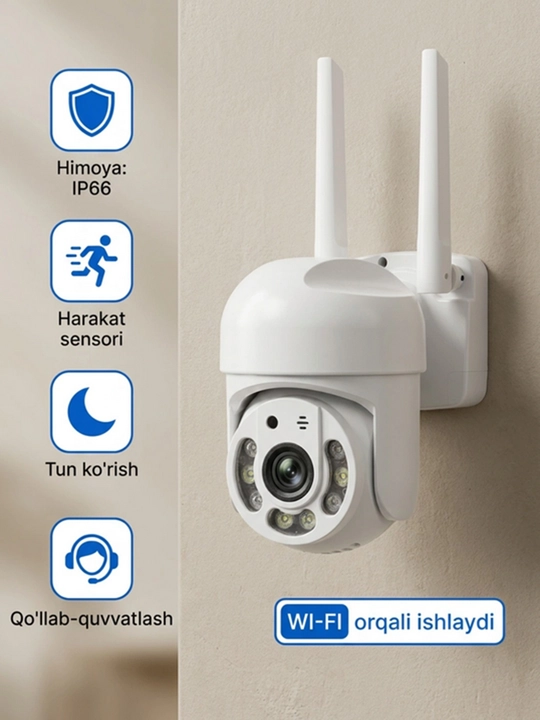 Wi-Fi Smart Camera iCSee наружная камера наблюдения