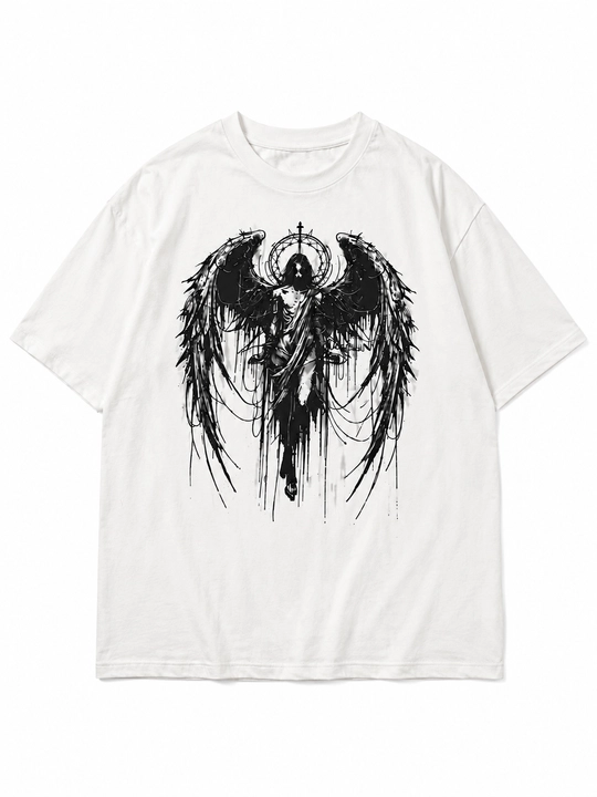 Dark Angel Oversize Futbolka - 