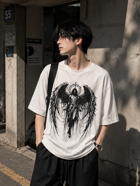 Dark Angel Oversize Futbolka