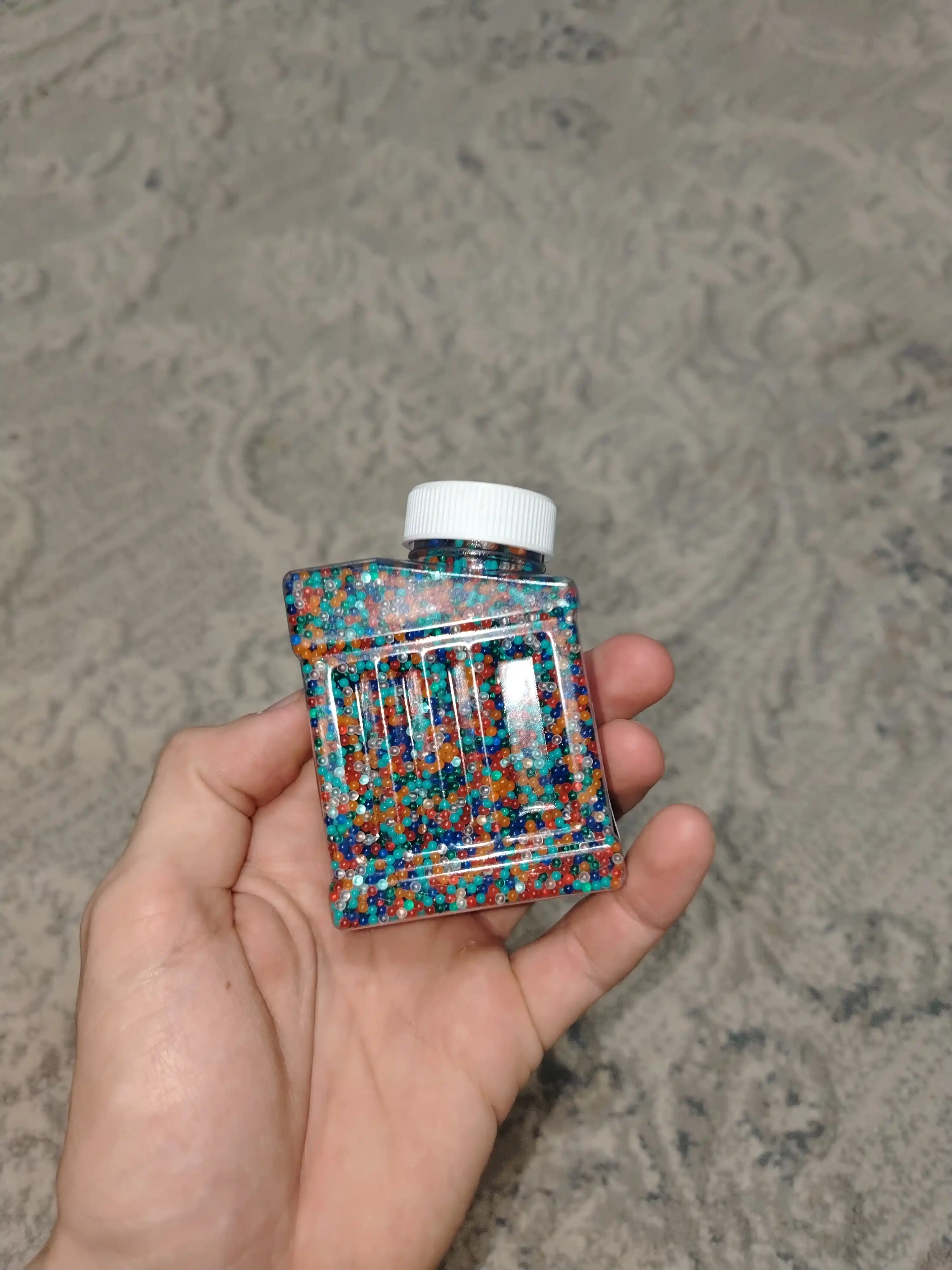 Orbiz o'qlari, gidrogel, 7-8mm, 25gr, 5000+ dona, suvda kattalashadigan