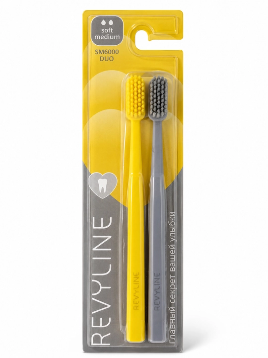 Revyline SM 6000 Smart yumshoq tish cho‘tkasi, tish va milklarni tozalash uchun