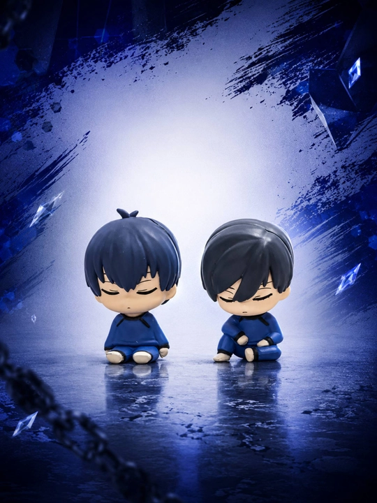 Сюрприз бокс (blind box) аниме Синяя тюрьма (Blue lock) случайная фигурка