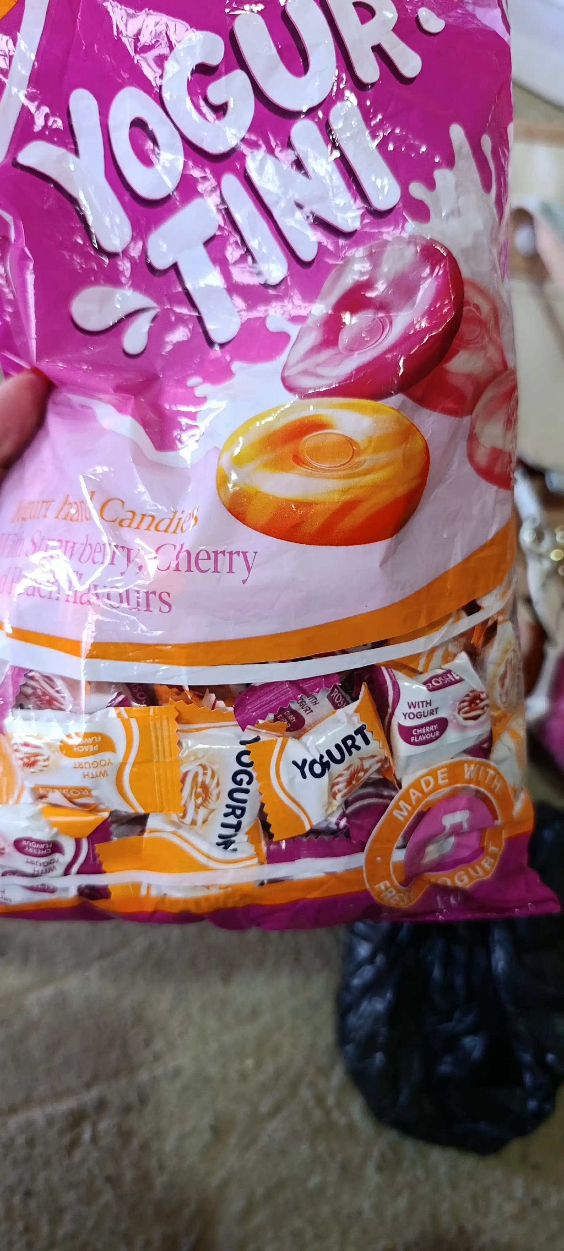 Конфеты Roshen Yogurtini, 1 кг