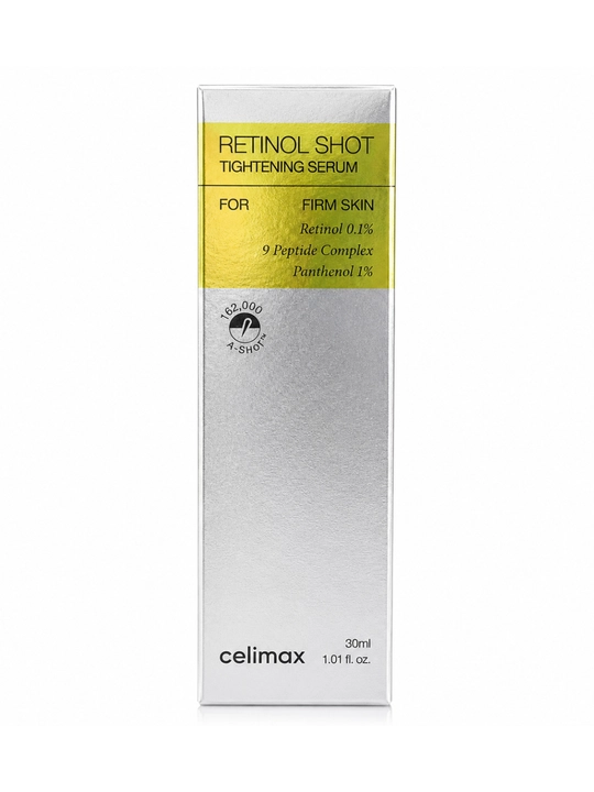 Celimax The Vita A Retinol Shot Tightening Serum 30мл— подтягивающая сыворотка с ретинолом