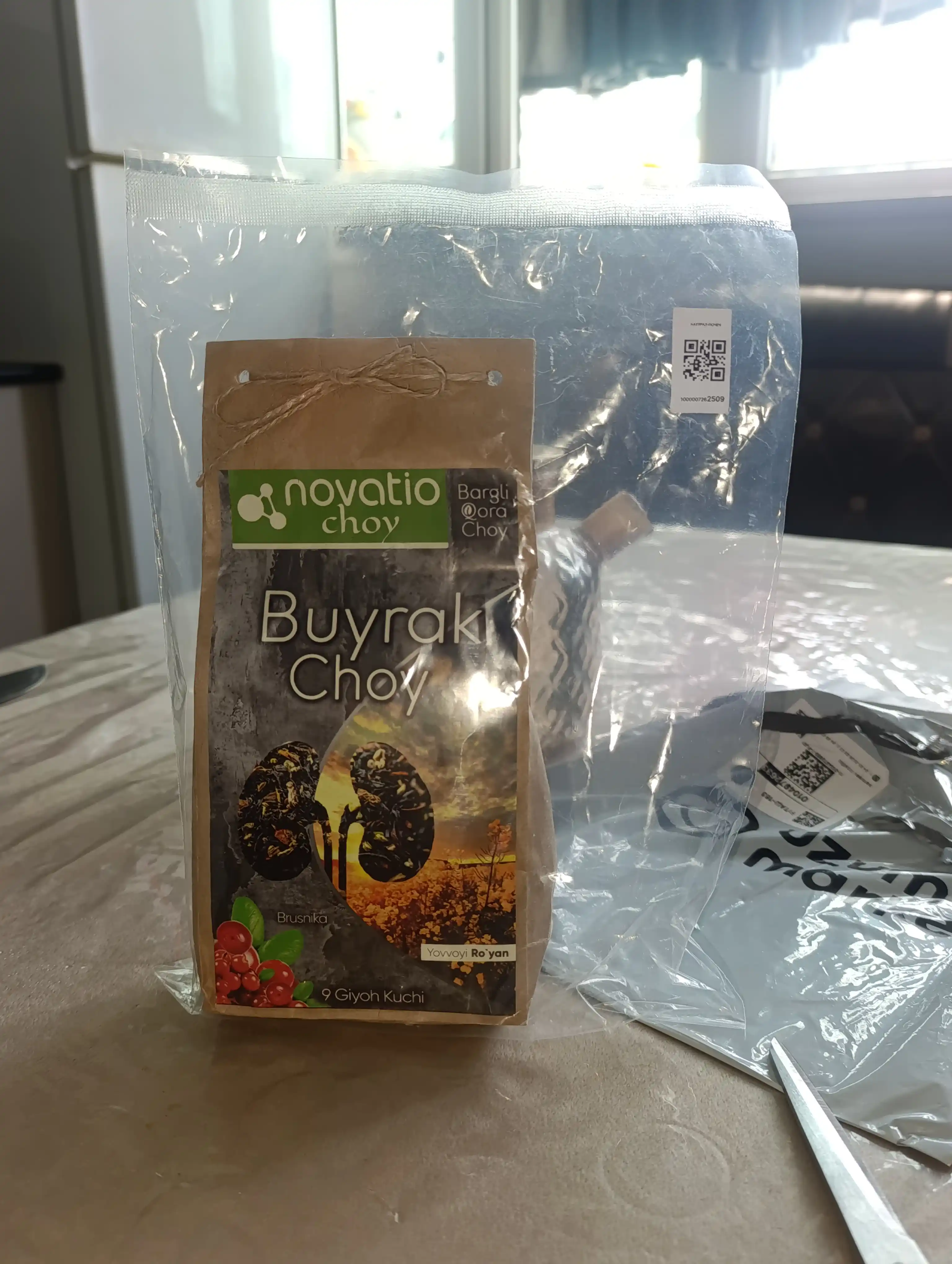 Buyrak choy, Novatio 100 g