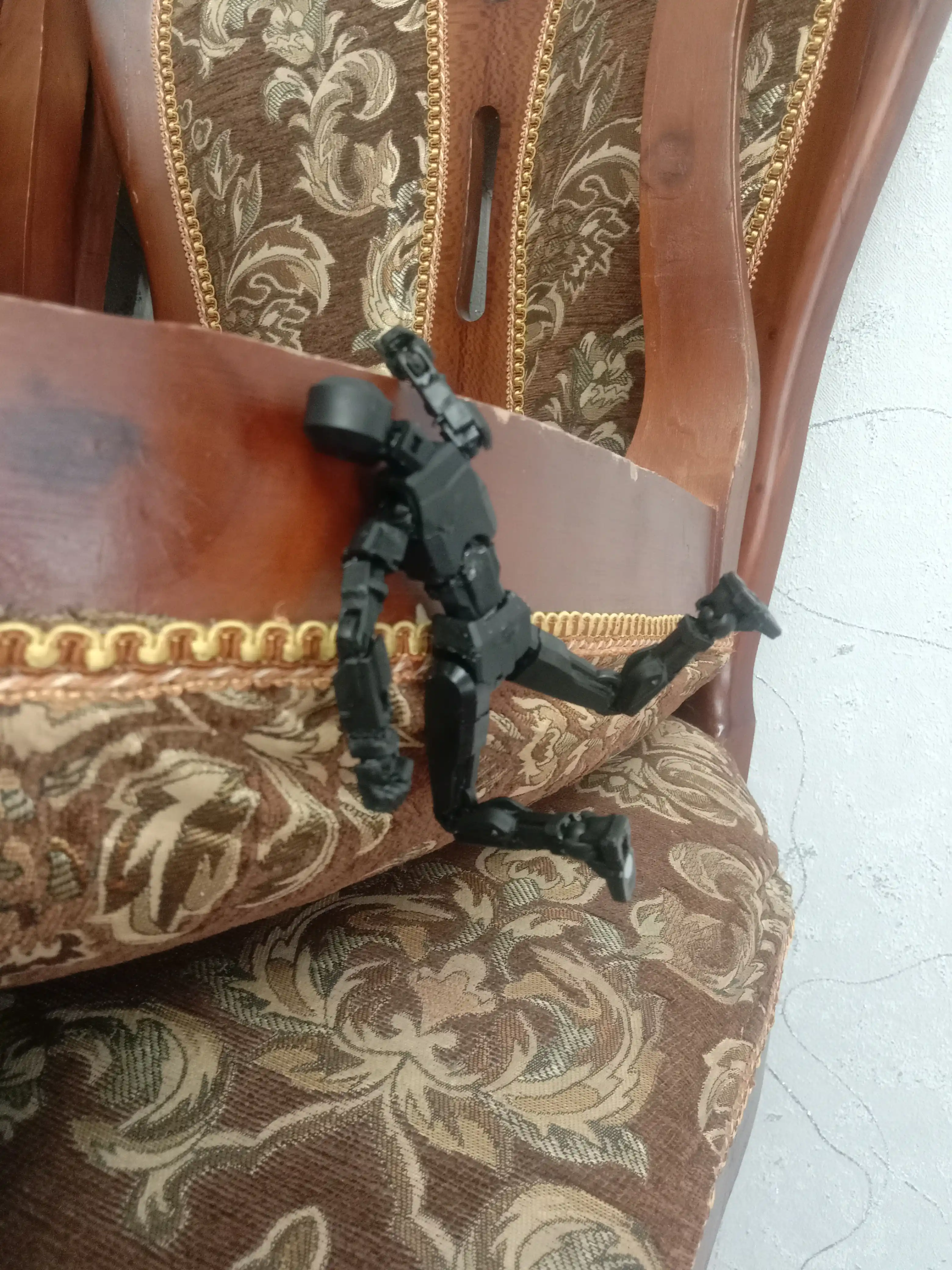 3D конструктор робот — магнитная игрушка, 6 цветов, сборная интерактивная модель