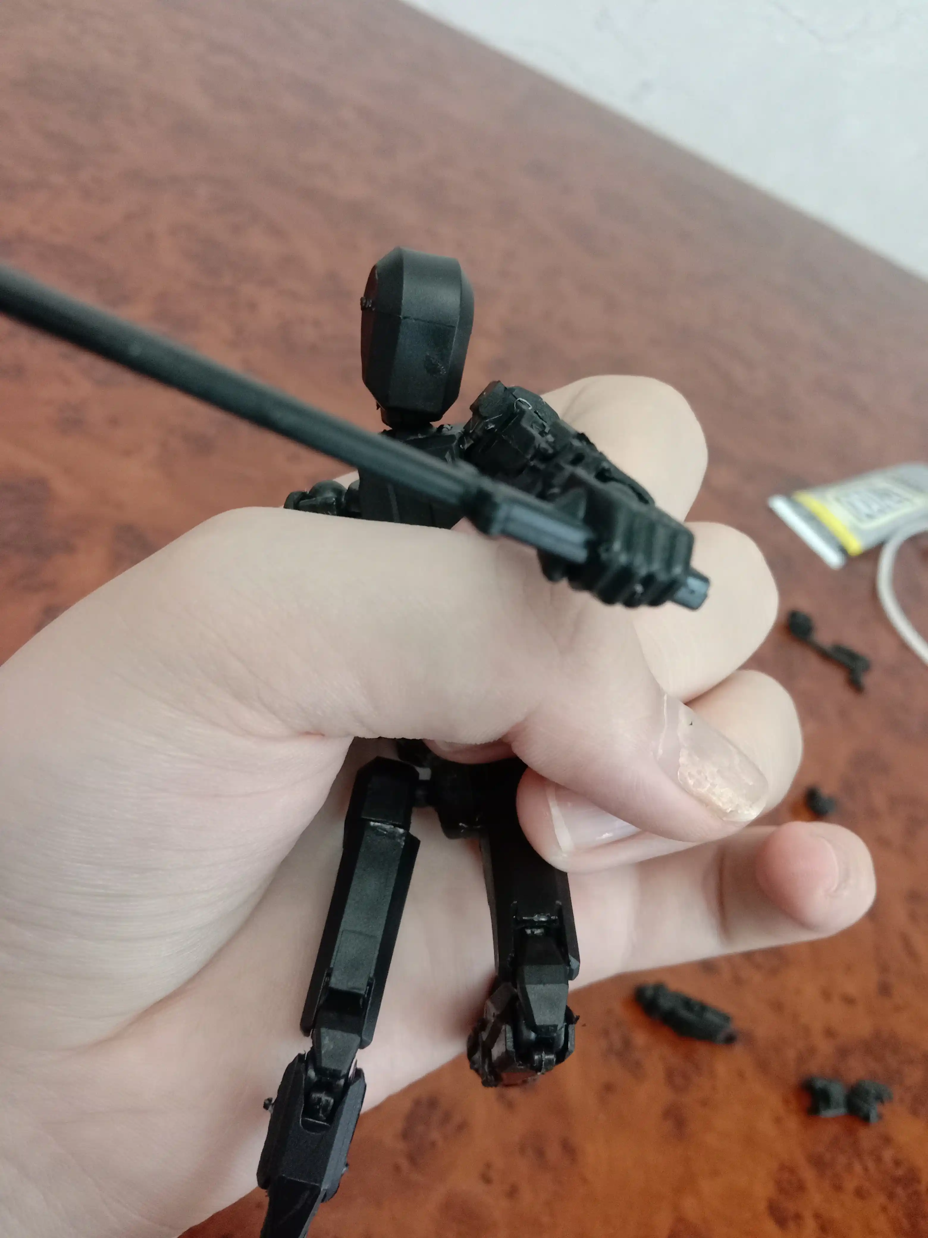 3D конструктор робот — магнитная игрушка, 6 цветов, сборная интерактивная модель