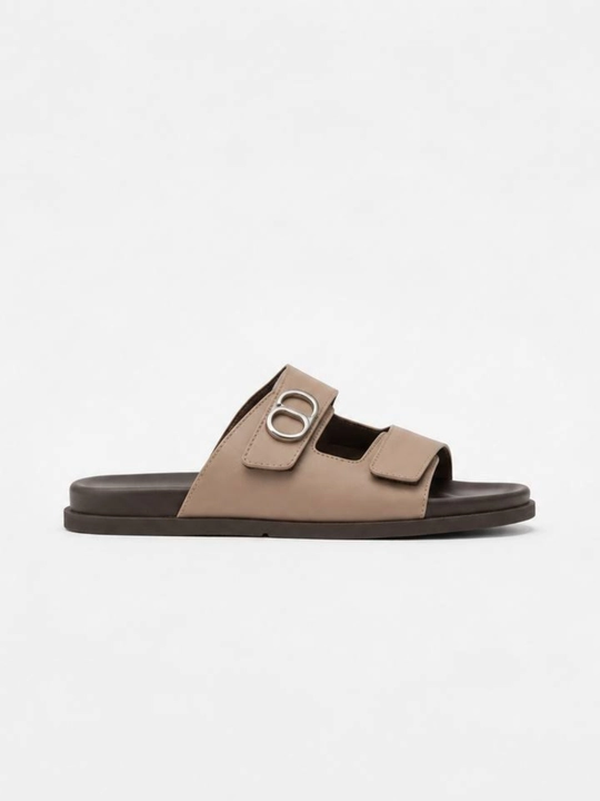 Classic Leather Slide-Klassik charm shippak