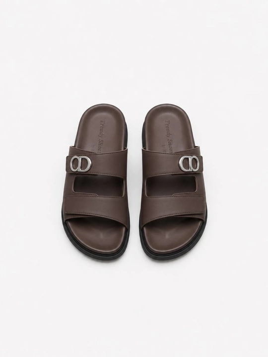 Classic Leather Slide-Klassik charm shippak