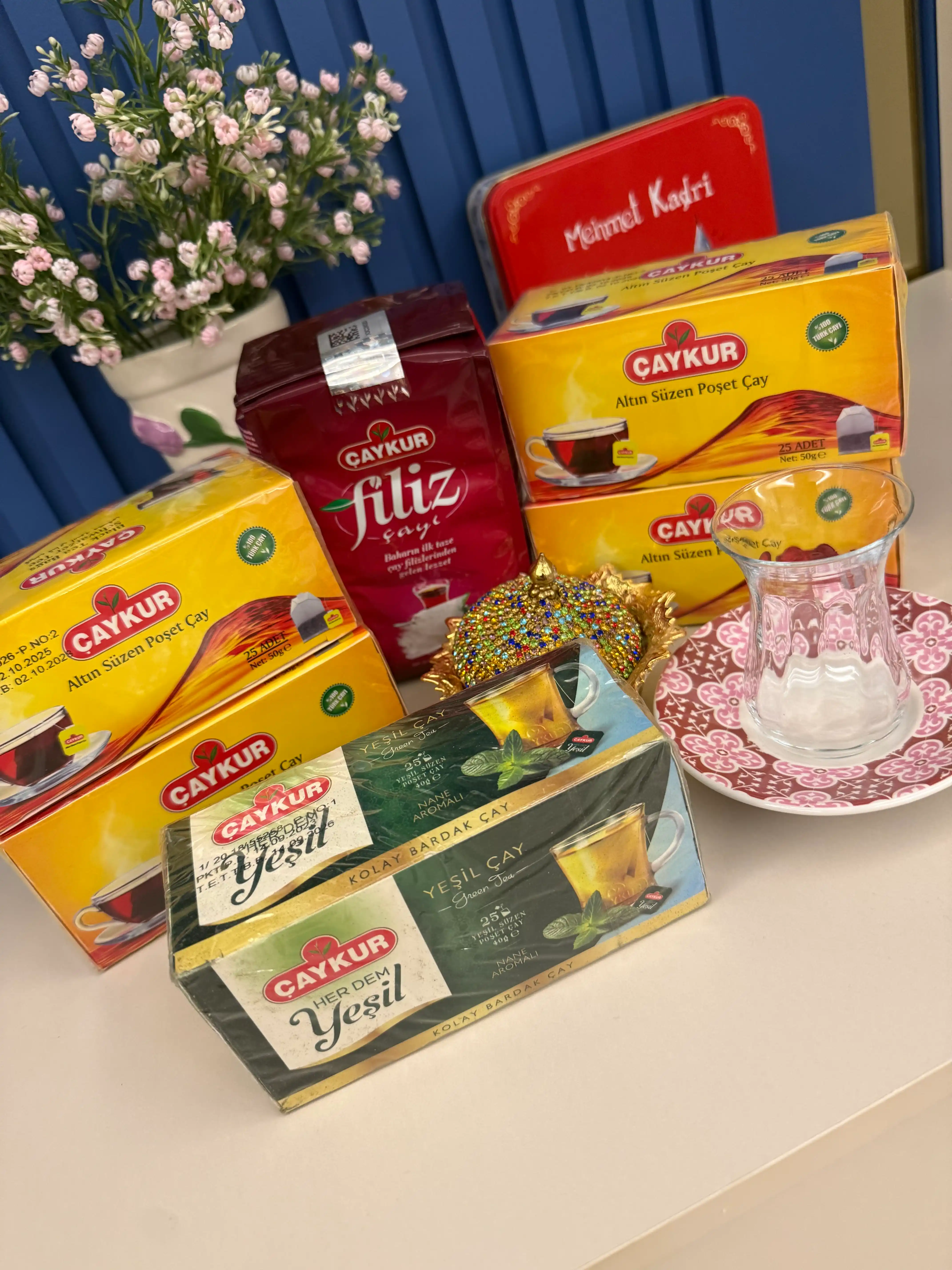 Turk qora choyi ÇAYKUR Altın Süzen paketli, 25 dona, 50 g