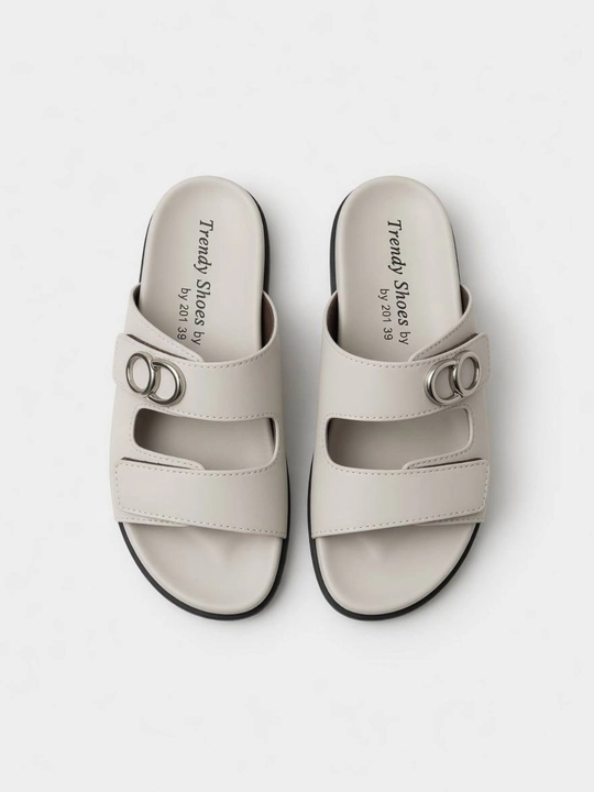 Classic Leather Slide-Klassik charm shippak