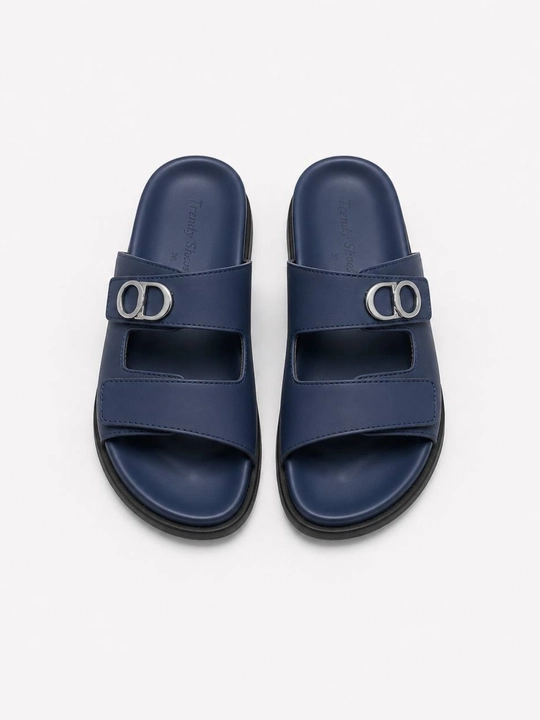 Classic Leather Slide-Klassik charm shippak