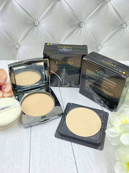 Yuz uchun upa Embisu SPF25 PA++, ikkilangan. pudra - 