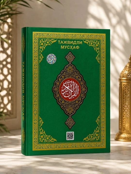 Mus’haf Qur’on kitobi  premium sovg‘alik nashr, 17x24sm