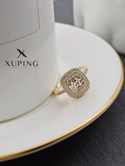 Кольца для девочек и женщин, Xuping — 1001PRT-XUPINGRING3-ГОЛУБ-19
