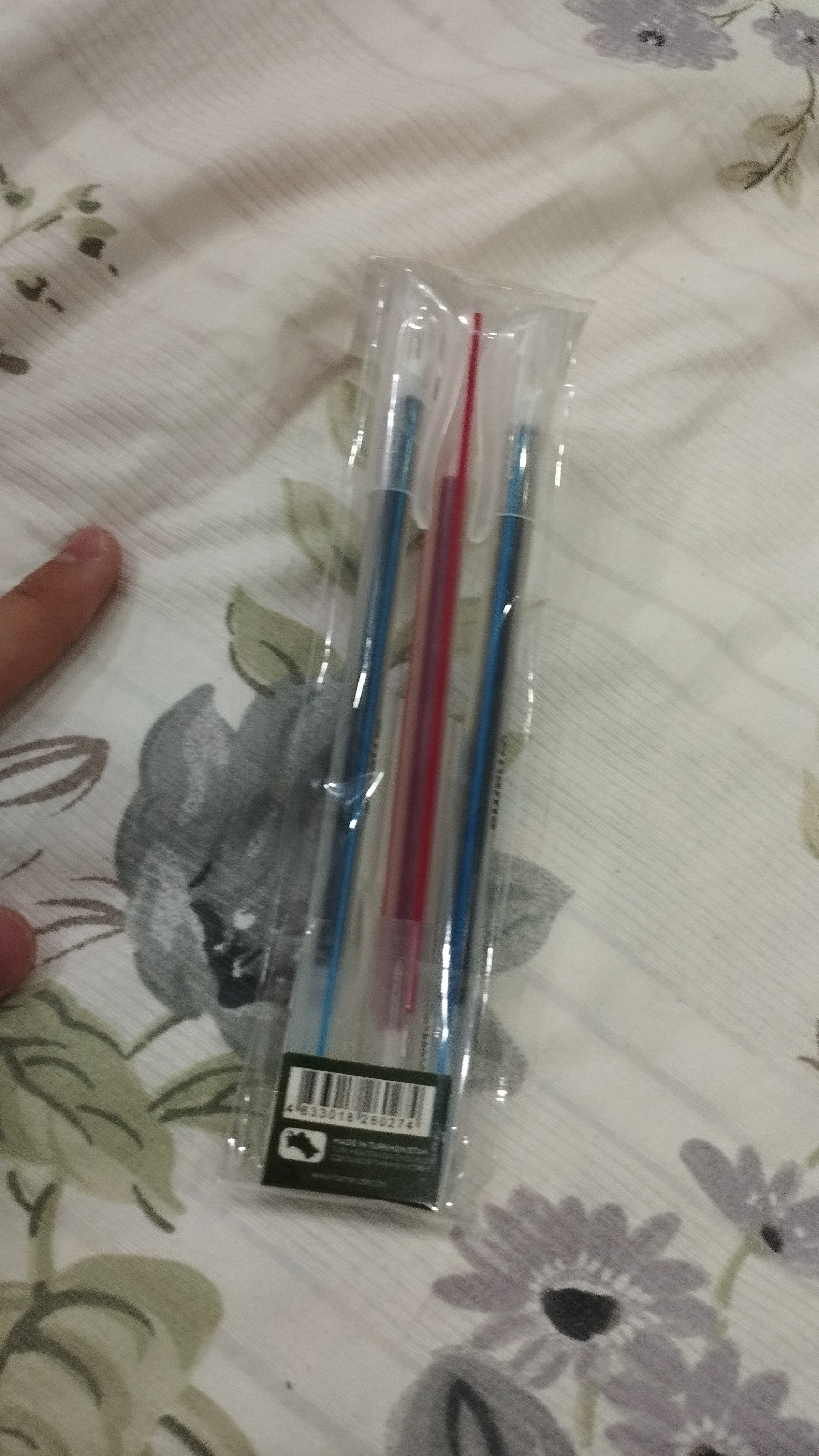 Ручка Nama Triangle-0,7 мм-3 (2-blue,1-red) 3 шт в пачке Tri-4mx-7 0274