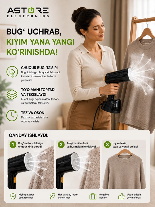 Отпариватель для одежды Kitchen CareStyle S7 Pro