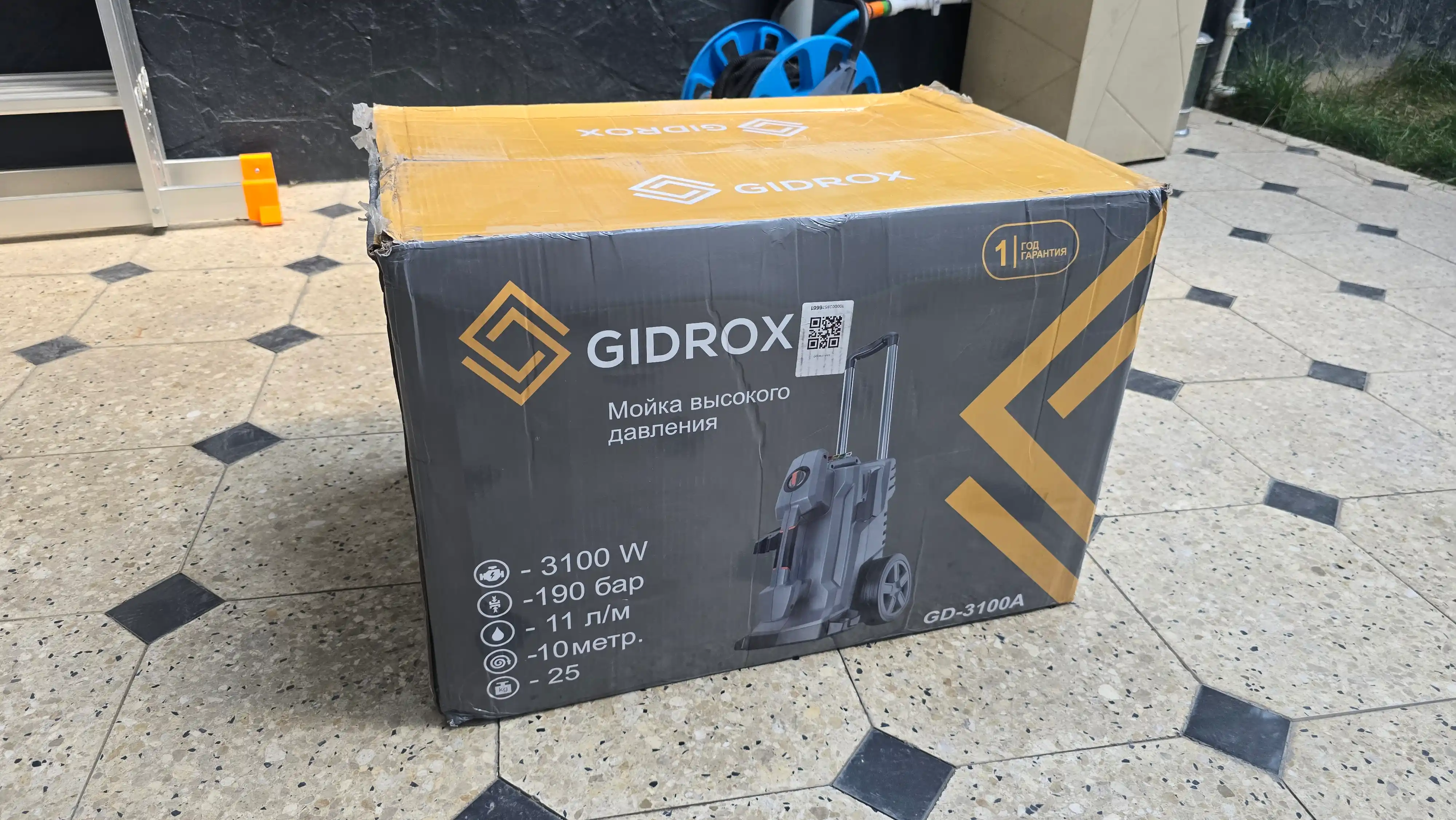 GIDROX GD-3100A yuqori bosimli yuvish mashinasi 2 yil kafolat