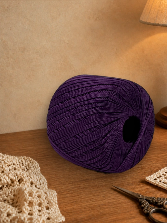 YarnArt Violet ipi, to‘qish uchun 100% merserizatsiyalangan paxta, 50g, 282m