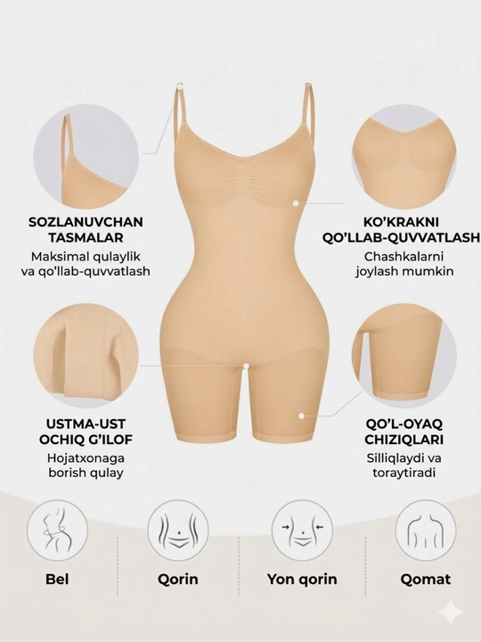 Bodi, ayollar bodisi, qorin tortib turuvchi bodi, ozdiruvchi bodi, korrektsion ichki kiyim