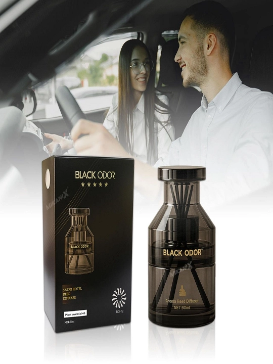 BLACK ODOR, 60 мл — арома диффузор для автомобиля и комнаты