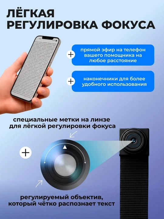 Мини камера видеонаблюдения Wi-Fi беспроводная со звуком Full HD 1080P