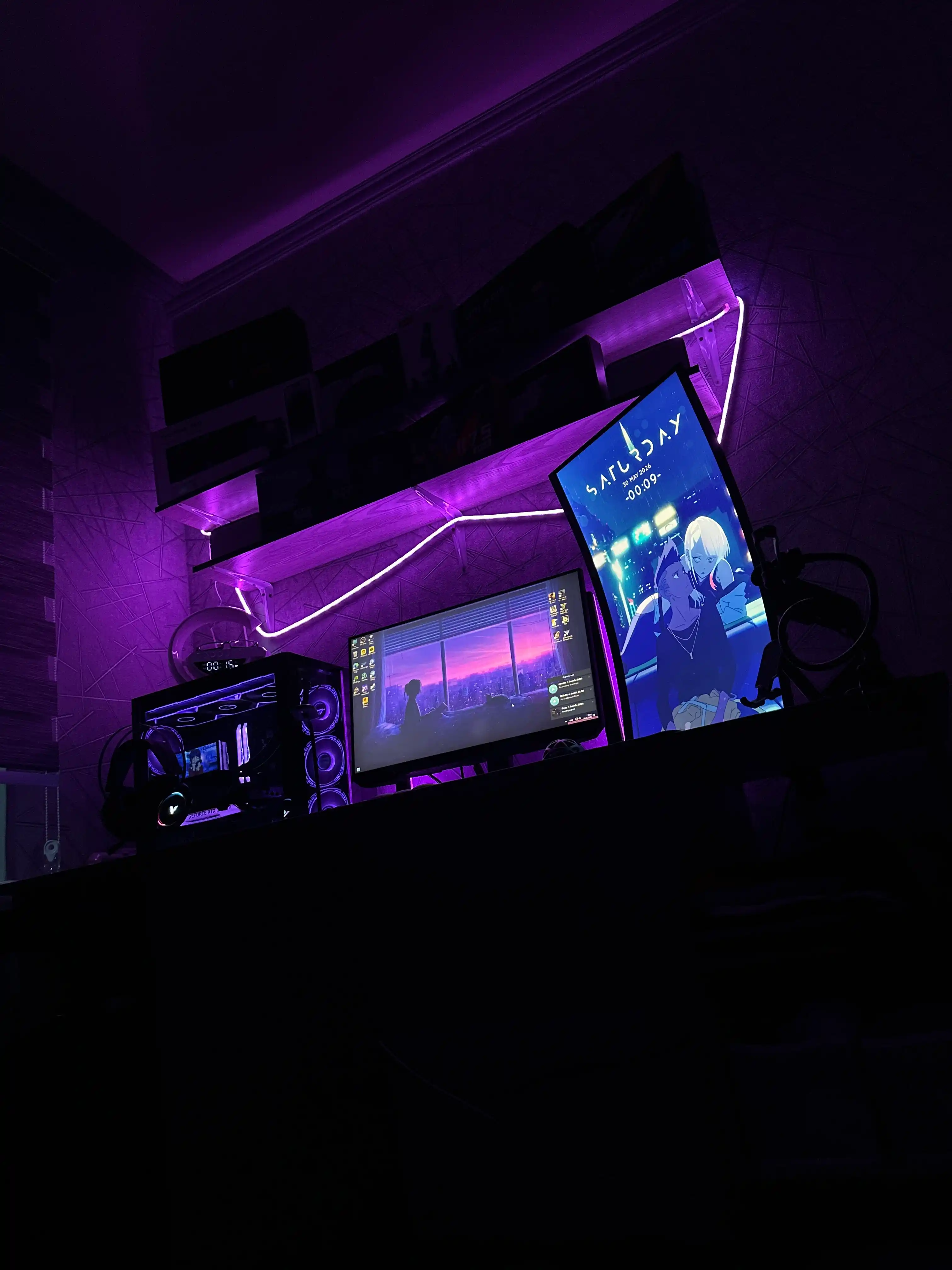 LED, lenta, TESS, Smart RGB IC Neon 5m USB, pult va ilova bilan LED подсветка