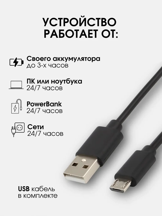 Мини камера с онлайн просмотром через телефон Full HD 1080P, со звуком