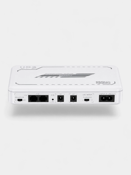 Ini UPS quvvat manbai Yesido YP74E, 8800 mAh, 25 W, DC USB PoE LAN RJ45, router uchun