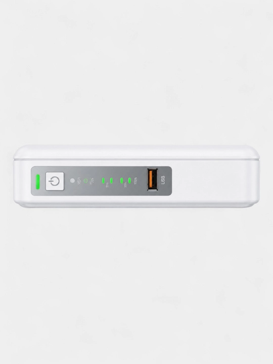 Ini UPS quvvat manbai Yesido YP74E, 8800 mAh, 25 W, DC USB PoE LAN RJ45, router uchun