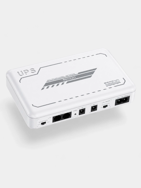 Ini UPS quvvat manbai Yesido YP74E, 8800 mAh, 25 W, DC USB PoE LAN RJ45, router uchun