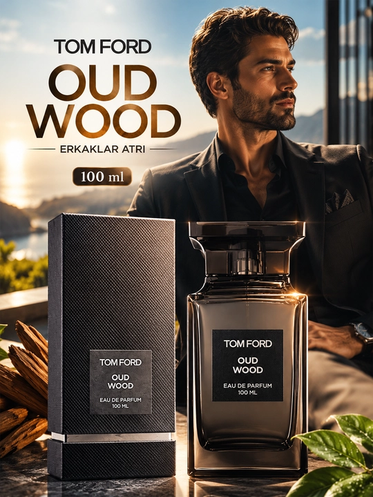 Мужской парфюм Tom Ford Oud Wood 100 мл — стойкий аромат - 