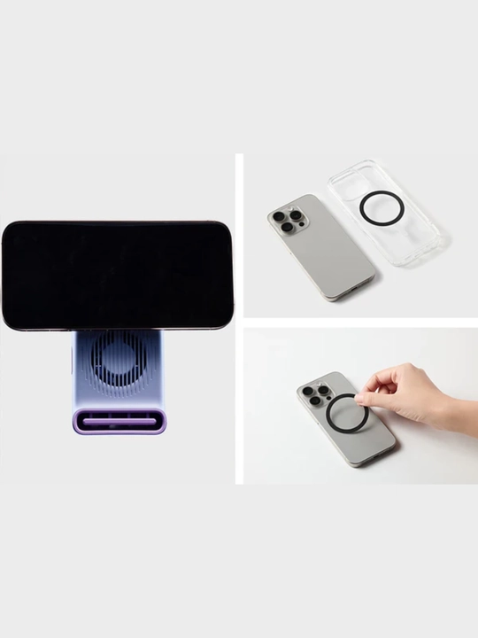 Beneunder Portativ MagSafe ventilyator — issiq havoda sovutish uchun mini qurilma