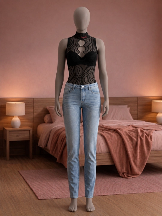 Qizil bodi, to‘r, ayollar, moda, klub kiyimi - 