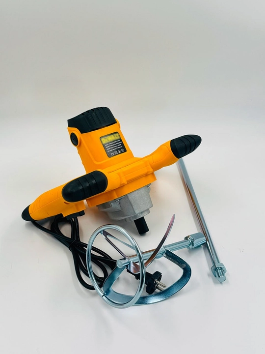 Qurilish elektr mikser, quvvati 2600 Vt, 6 tezlikda - ikki dastali
