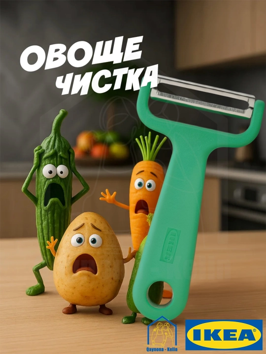 Овощечистка, ручная картофелечистка нож, нож для чистки, IKEA - 
