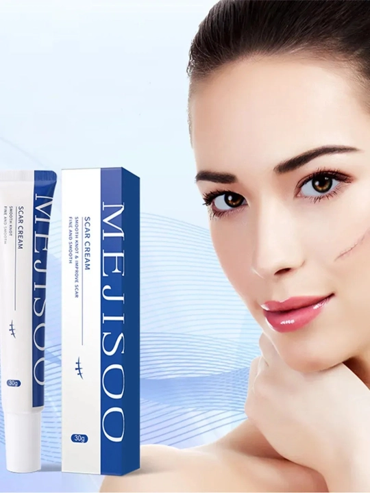 Крем от шрамов рубцов и растяжек для тела MEJISOO мазь от следов акне и постакне