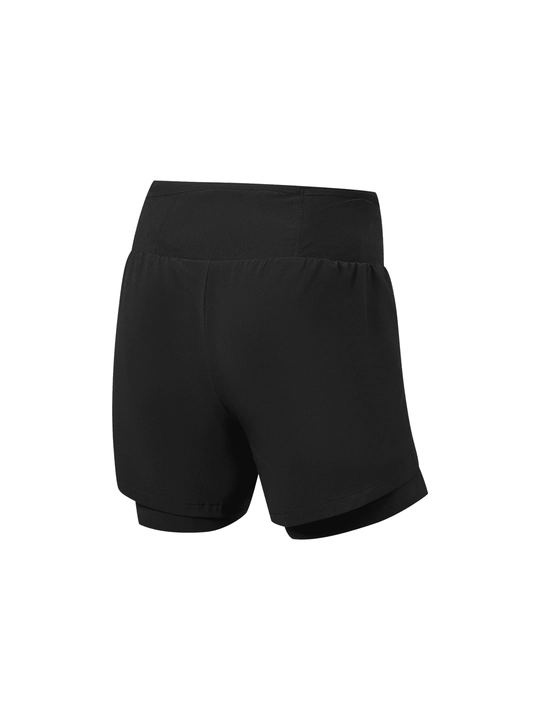 Ayollar shortisi Li-Ning AKSW122 Trail Running 2-in-1 4-Way Stretch