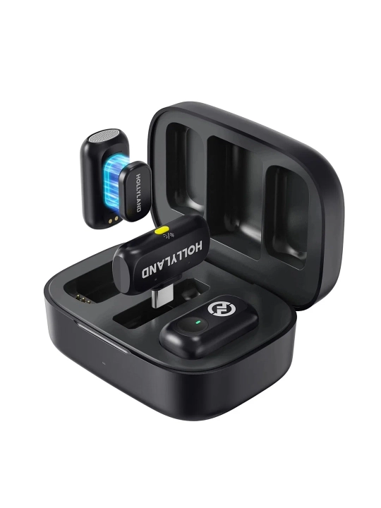 Hollyland Lark A1 Duo Type‐C — 2 передатчика + приемник USB‐C, 48 кГц/24 бит, 200 м - 